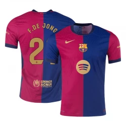 FC Barcelona Frenkie de Jong #21 Fodboldtrøjer 2024-25 New Spotify Logo Hjemmebanetrøje Mænd
