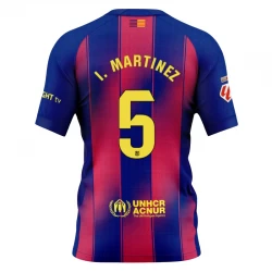 FC Barcelona I. Martinez #5 Fodboldtrøjer 2025-26 Hjemmebanetrøje Mænd