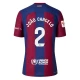 FC Barcelona João Cancelo #2 Fodboldtrøjer 2023-24 Hjemmebanetrøje Mænd