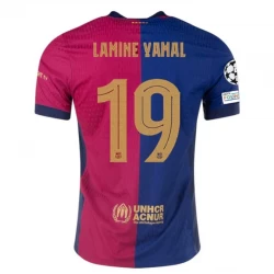 FC Barcelona Lamine Yamal #19 Fodboldtrøjer 2024-25 UCL Hjemmebanetrøje Mænd