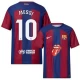 FC Barcelona Lionel Messi #10 Fodboldtrøjer 2023-24 x Rolling Stones Hjemmebanetrøje Mænd