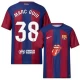 FC Barcelona Marc Guiu #38 Fodboldtrøjer 2023-24 x Rolling Stones Hjemmebanetrøje Mænd