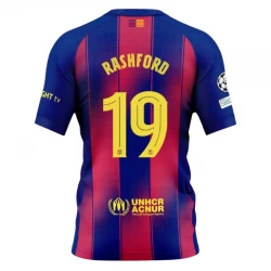FC Barcelona Marcus Rashford #19 Fodboldtrøjer 2025-26 UCL Hjemmebanetrøje Mænd
