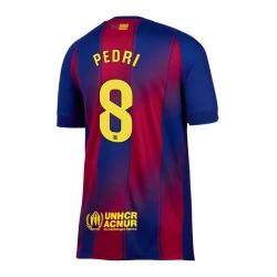 FC Barcelona Pedri #8 Fodboldtrøjer 2025-26 Hjemmebanetrøje Mænd