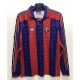 FC Barcelona Retro Trøje 1996-97 Hjemmebane Mænd Lange Ærmer