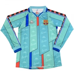 FC Barcelona Retro Trøje 1996-97 Udebane Mænd Lange Ærmer