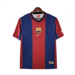 FC Barcelona Retro Trøje 1998-99 Hjemmebane Mænd