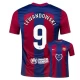 FC Barcelona Robert Lewandowski #9 Fodboldtrøjer 2023-24 x Karol G Hjemmebanetrøje Mænd