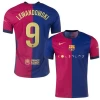 FC Barcelona Robert Lewandowski #9 Fodboldtrøjer 2024-25 Coldplay Hjemmebanetrøje Mænd