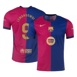 FC Barcelona Robert Lewandowski #9 Fodboldtrøjer 2024-25 New Spotify Logo Hjemmebanetrøje Mænd