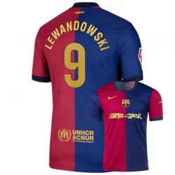 FC Barcelona Robert Lewandowski #9 Fodboldtrøjer 2024-25 Travis Scott Hjemmebanetrøje Mænd