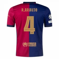FC Barcelona Ronald Araujo #4 Fodboldtrøjer 2024-25 UCL Hjemmebanetrøje Mænd