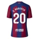 FC Barcelona S. Roberto #20 Fodboldtrøjer 2023-24 Hjemmebanetrøje Mænd