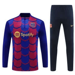 FC Barcelona Traeningsdragt 2024-25 Rød Blå Camo