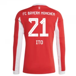 FC Bayern München Ito #21 Fodboldtrøjer 2025-26 Hjemmebanetrøje Mænd Lange Ærmer