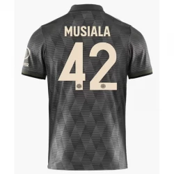 FC Bayern München Jamal Musiala #42 Fodboldtrøjer 2024-25 Wiesn Oktoberfest Hjemmebanetrøje Mænd