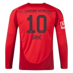 FC Bayern München Leroy Sané #10 Fodboldtrøjer 2024-25 Hjemmebanetrøje Mænd Lange Ærmer