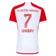 FC Bayern München Serge Gnabry #7 Fodboldtrøjer 2023-24 Hjemmebanetrøje Mænd