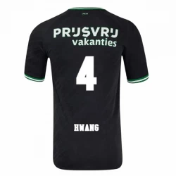 Feyenoord Fodboldtrøjer 2024-25 Hwang #4 Udebanetrøje Mænd