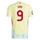 Gavi #9 Spanien Fodboldtrøjer EM 2024 Udebanetrøje Mænd