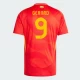 Gerard #9 Spanien Fodboldtrøjer EM 2024 Hjemmebanetrøje Mænd