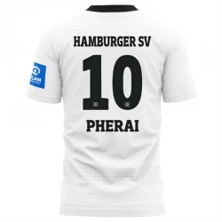 Hamburger SV Pherai #10 Fodboldtrøjer 2024-25 Hjemmebanetrøje Mænd