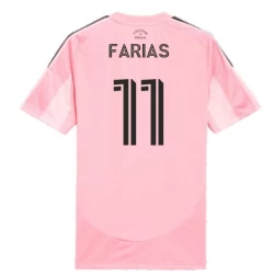 Inter Miami CF Farias #11 Fodboldtrøjer 2025-26 Hjemmebanetrøje Mænd