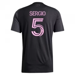 Inter Miami CF Fodboldtrøjer 2025-26 Sergio #5 Udebanetrøje Mænd