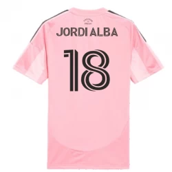 Inter Miami CF Jordi Alba #18 Fodboldtrøjer 2025-26 Hjemmebanetrøje Mænd