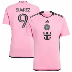 Inter Miami CF Luis Suárez #9 Fodboldtrøjer 2024-25 Hjemmebanetrøje Mænd