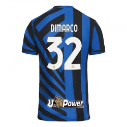 Inter Milan Dimarco #32 Fodboldtrøjer 2024-25 Hjemmebanetrøje Mænd