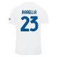 Inter Milan Fodboldtrøjer 2023-24 Nicolo Barella #23 Udebanetrøje Mænd