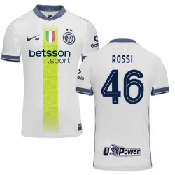 Inter Milan Fodboldtrøjer 2024-25 Special Edition Rossi #46 Udebanetrøje Mænd