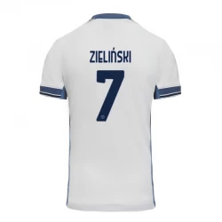 Inter Milan Fodboldtrøjer 2024-25 Zielinski #7 Udebanetrøje Mænd