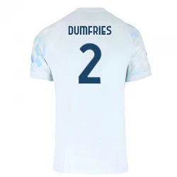 Inter Milan Fodboldtrøjer 2025-26 Dumfries #2 Udebanetrøje Mænd