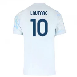 Inter Milan Fodboldtrøjer 2025-26 Lautaro Martínez #10 Udebanetrøje Mænd