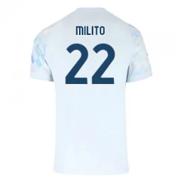 Inter Milan Fodboldtrøjer 2025-26 Milito #22 Udebanetrøje Mænd