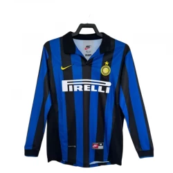 Inter Milan Retro Trøje 1998-99 Hjemmebane Mænd Lange Ærmer