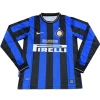 Inter Milan Retro Trøje 2010-11 Hjemmebane Mænd Lange Ærmer