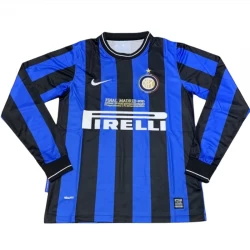 Inter Milan Retro Trøje 2010-11 Hjemmebane Mænd Lange Ærmer