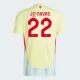J. Navas #22 Spanien Fodboldtrøjer EM 2024 Udebanetrøje Mænd