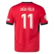 João Félix #11 Portugal Fodboldtrøjer EM 2024 Hjemmebanetrøje Mænd