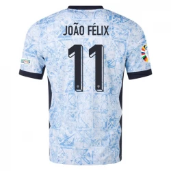 João Félix #11 Portugal Fodboldtrøjer EM 2024 Udebanetrøje Mænd