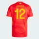 Joselu #12 Spanien Fodboldtrøjer EM 2024 Hjemmebanetrøje Mænd