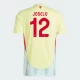 Joselu #12 Spanien Fodboldtrøjer EM 2024 Udebanetrøje Mænd