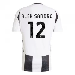 Juventus FC Alex Sandro #12 Fodboldtrøjer 2024-25 Hjemmebanetrøje Mænd
