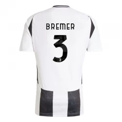 Juventus FC Bremer #3 Fodboldtrøjer 2024-25 Hjemmebanetrøje Mænd