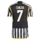 Juventus FC Federico Chiesa #7 Fodboldtrøjer 2023-24 Hjemmebanetrøje Mænd