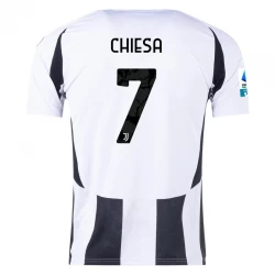 Juventus FC Federico Chiesa #7 Fodboldtrøjer 2024-25 Hjemmebanetrøje Mænd