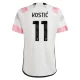 Juventus FC Fodboldtrøjer 2023-24 Kostic #11 Udebanetrøje Mænd